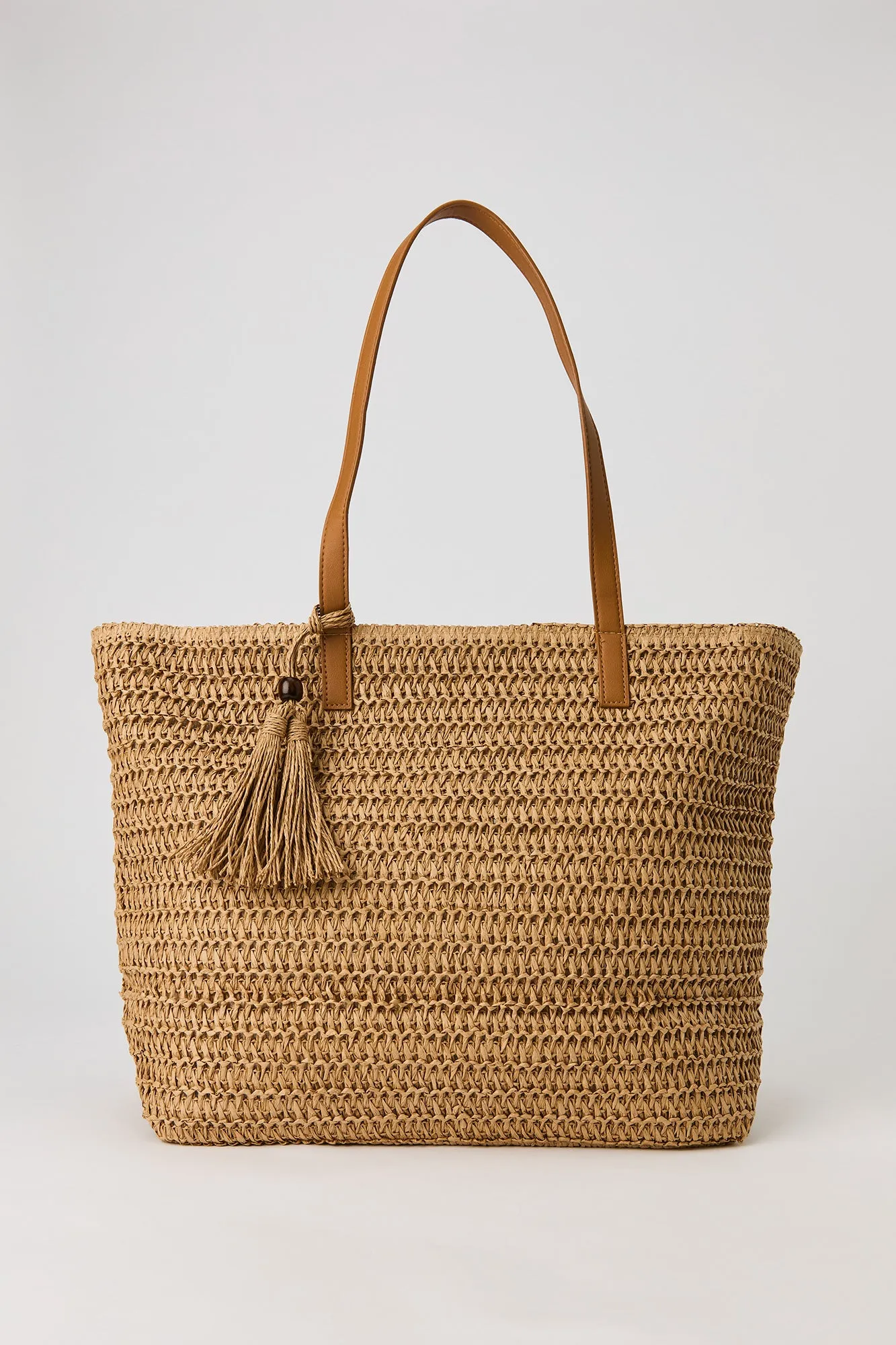 Straw Tote Bag sold by Charlotte Russe