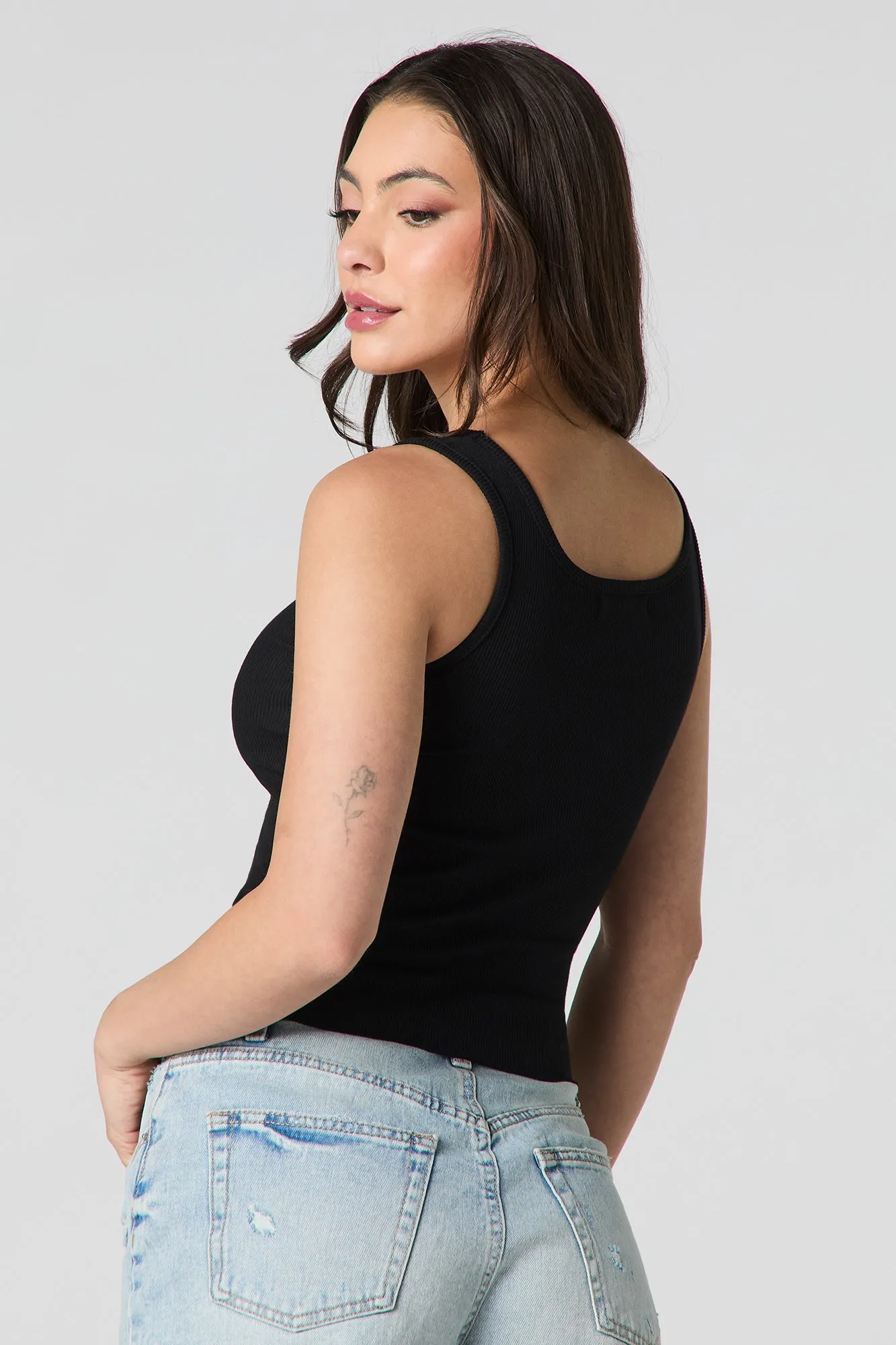 Cherries Graphic Ribbed Tank sold by Charlotte Russe product image thumbnail 2