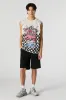 Speed Racing Print Muscle Tank sold by Charlotte Russe