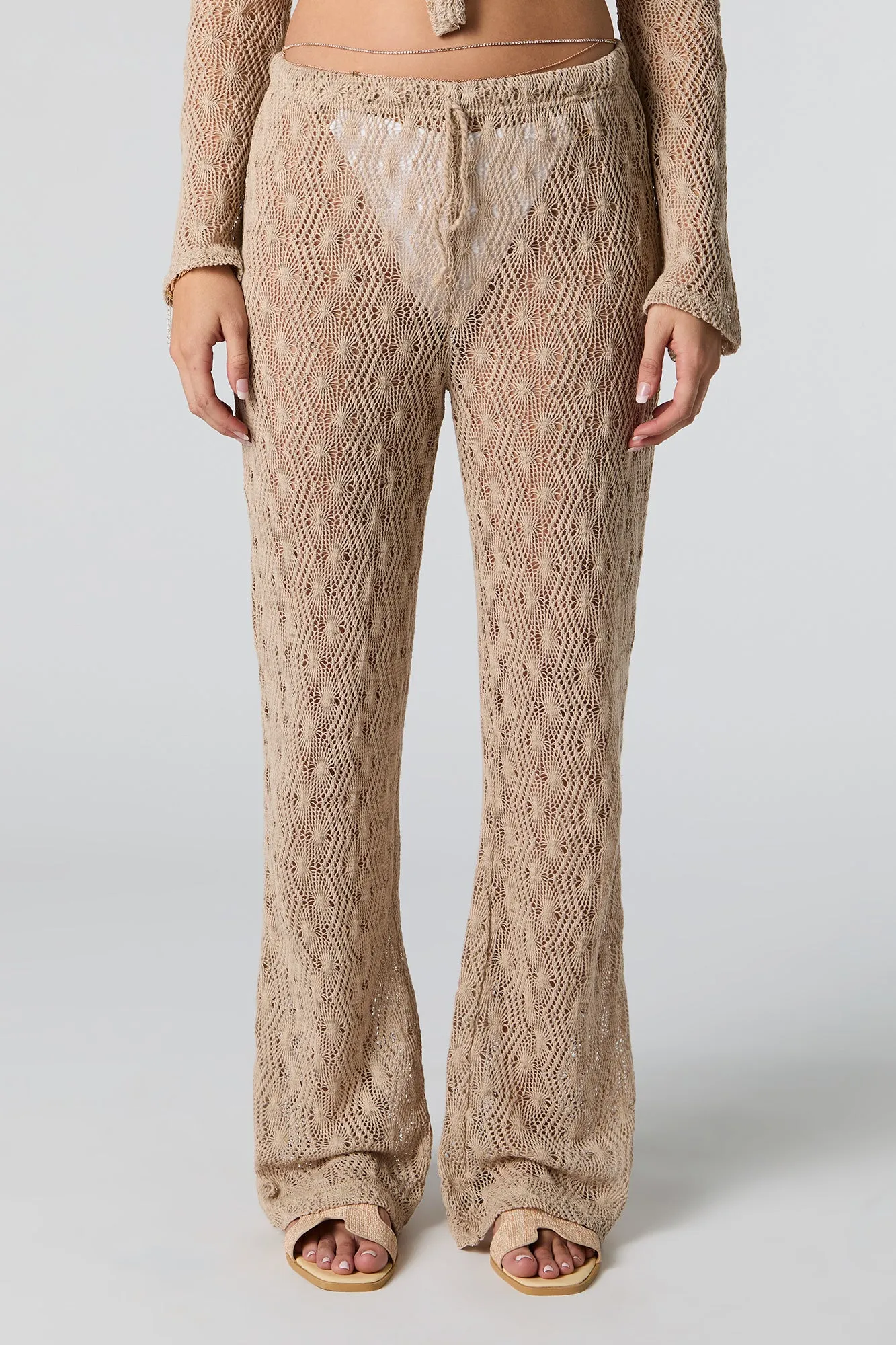 Crochet Pant Cover-Up sold by Charlotte Russe product image thumbnail 2