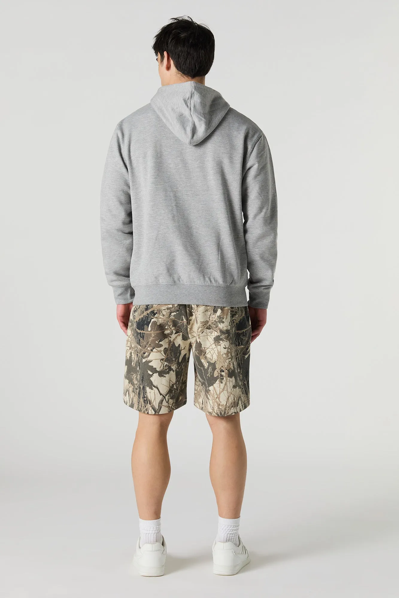 Classic Longline Fleece Short sold by Charlotte Russe product image thumbnail 3