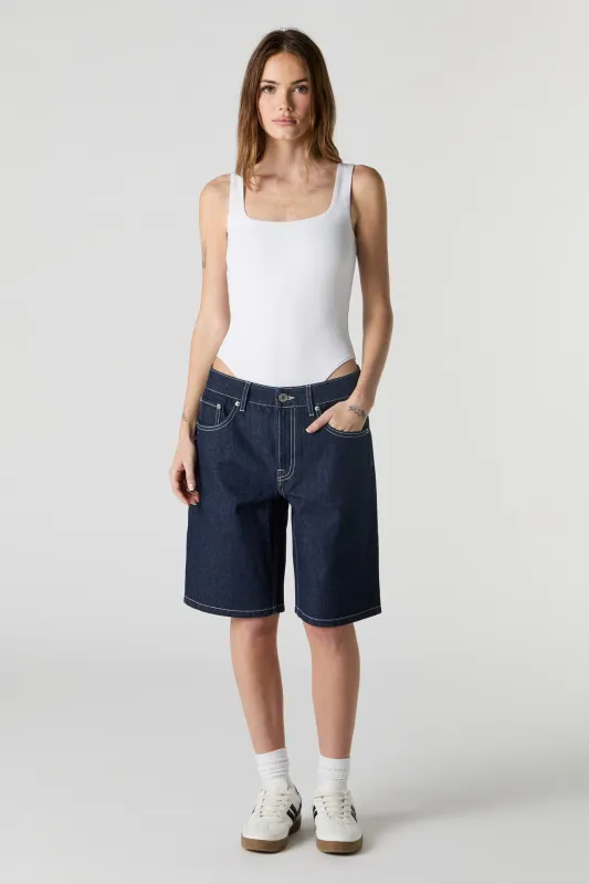 Graphic Jort sold by Charlotte Russe