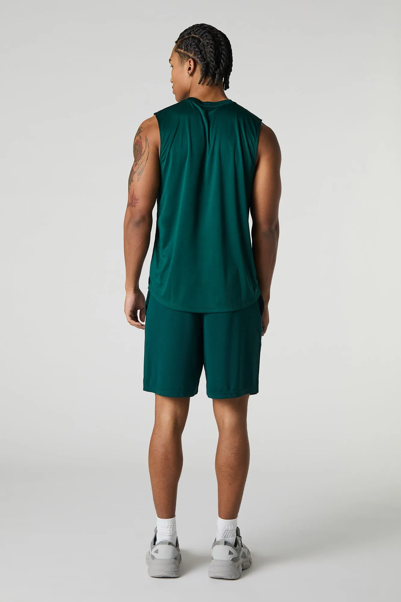 Active Mesh Drawstring Short sold by Charlotte Russe product image thumbnail 3