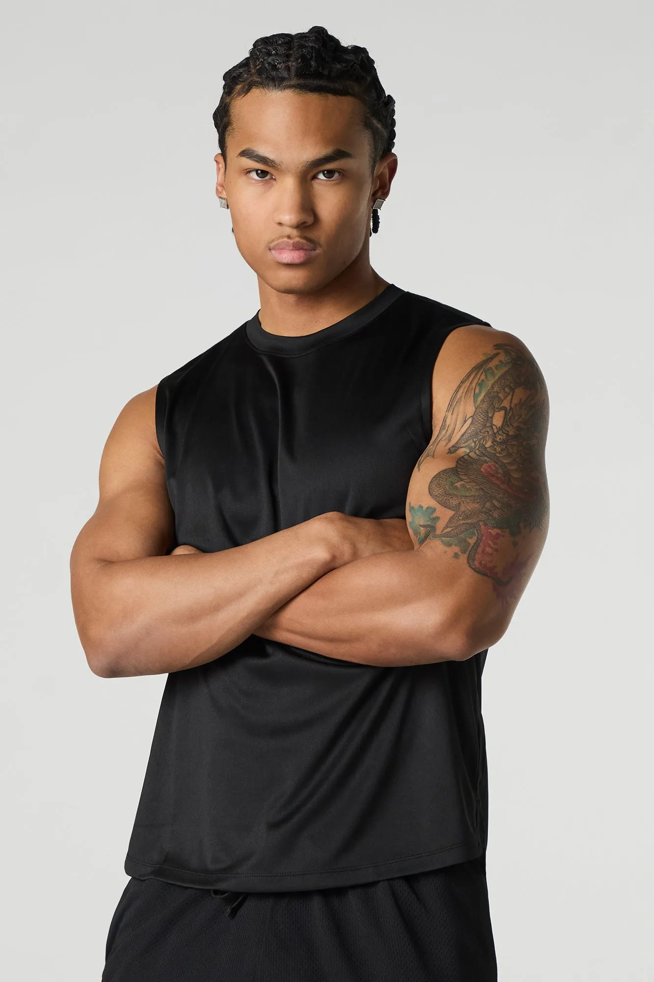 Active Muscle Tank sold by Charlotte Russe product image thumbnail 4