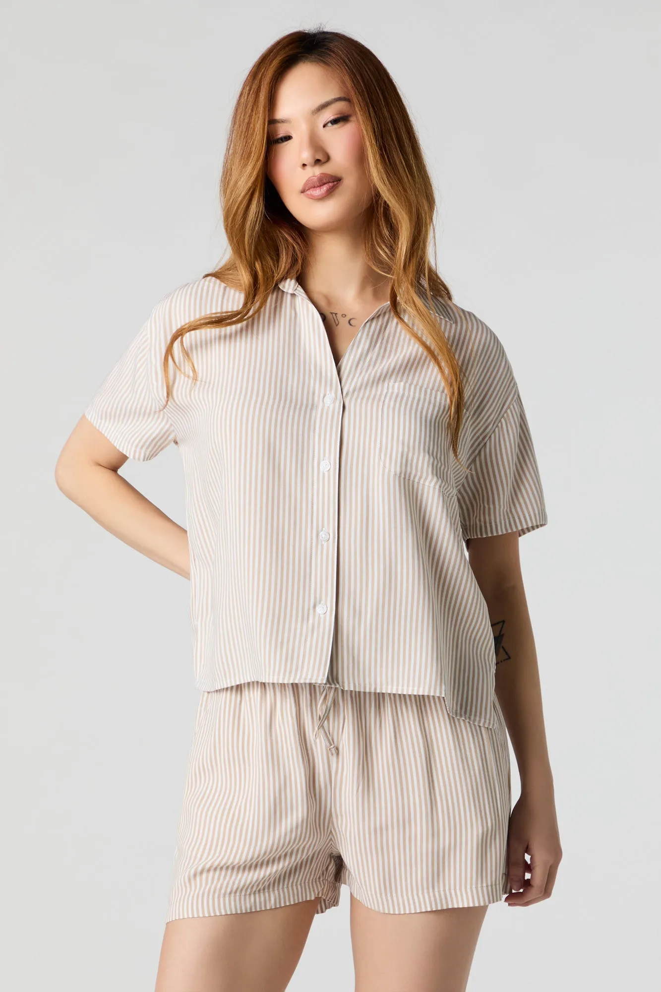 Drawstring Short sold by Charlotte Russe product image thumbnail 4