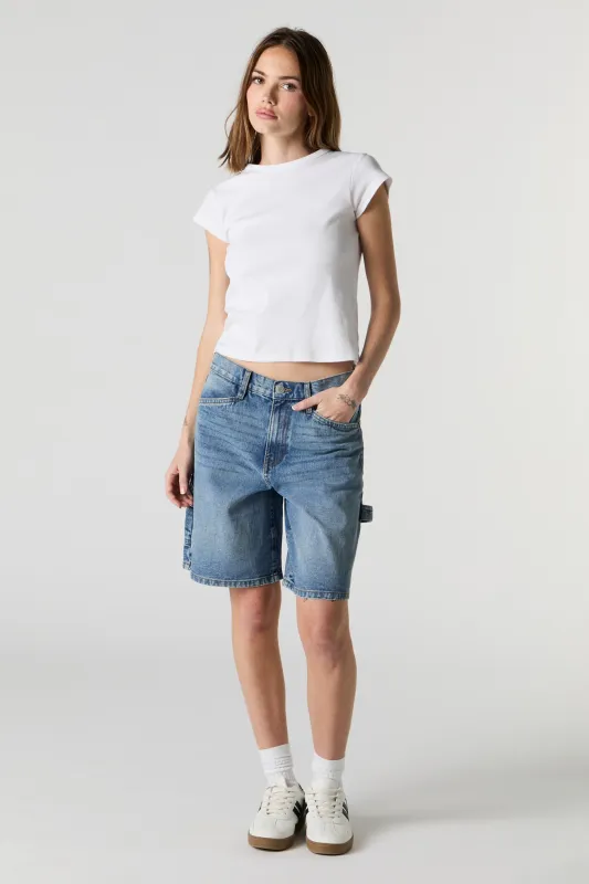 Carpenter Jort sold by Charlotte Russe