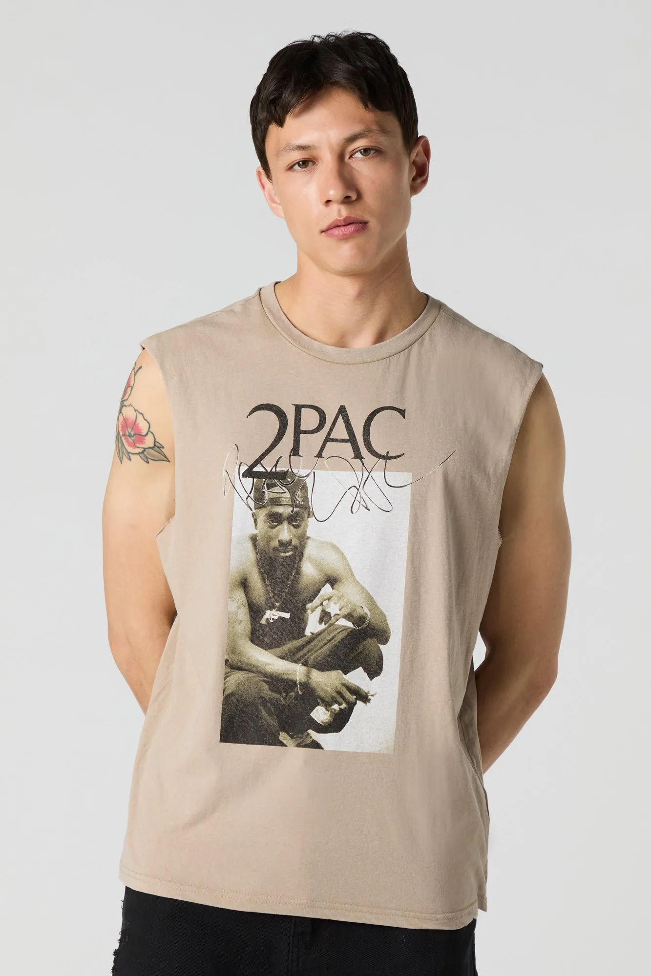 2Pac Graphic Tank sold by Charlotte Russe