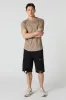 Distressed Low Rise Baggy Drawstring Denim Short sold by Charlotte Russe