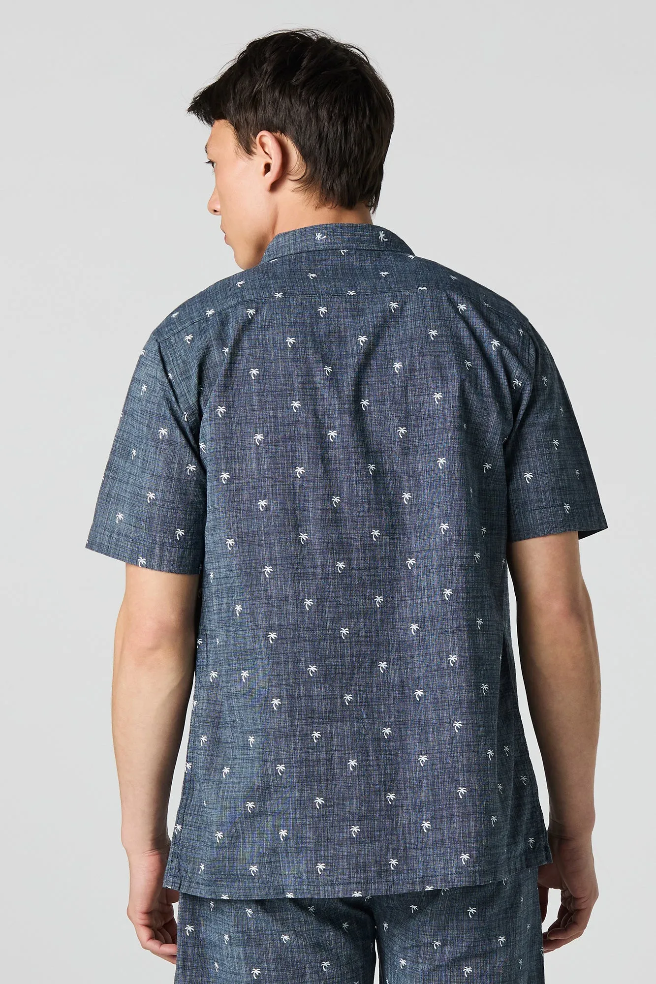 Printed Button-Up Top sold by Charlotte Russe product image thumbnail 2