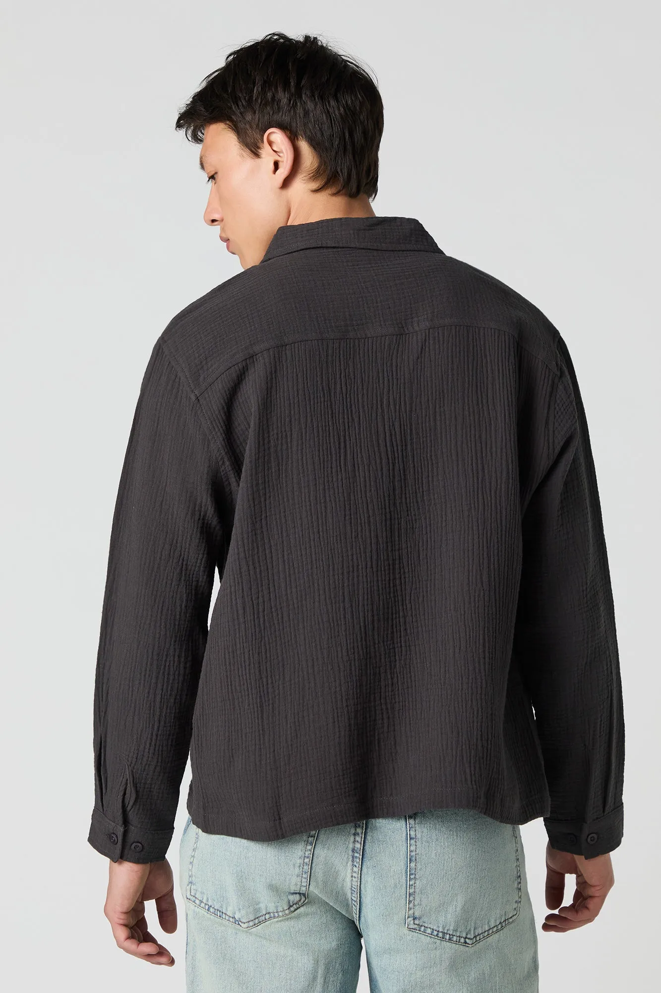 Collared Button-Up Top sold by Charlotte Russe product image thumbnail 2