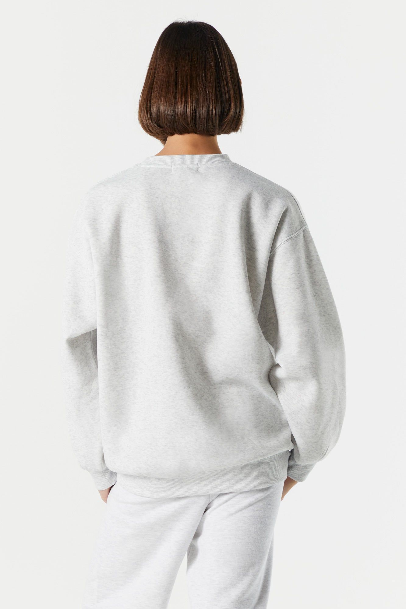 Fleece Miami Graphic Sweatshirt sold by Charlotte Russe product image thumbnail 2