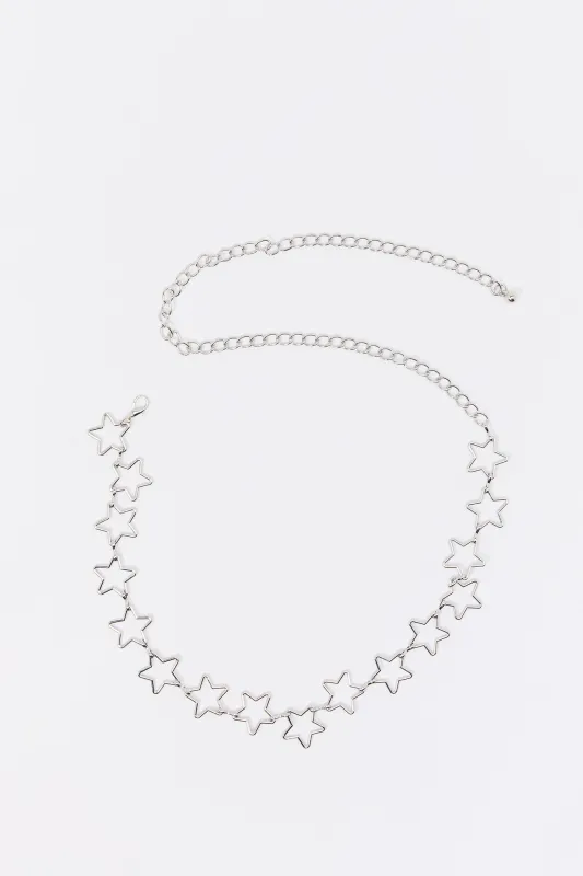 Star Chain Belt sold by Charlotte Russe