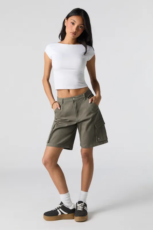 Bermuda Cargo Short sold by Charlotte Russe