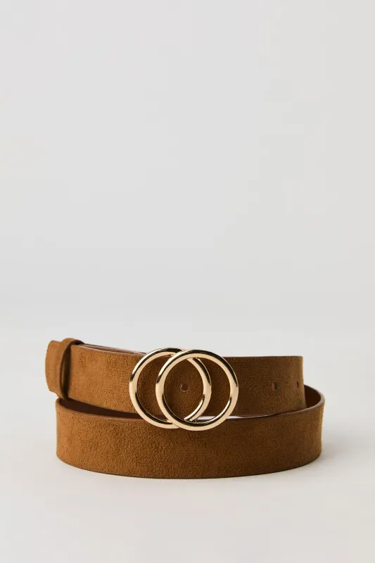 Double Circle Buckle Belt sold by Charlotte Russe