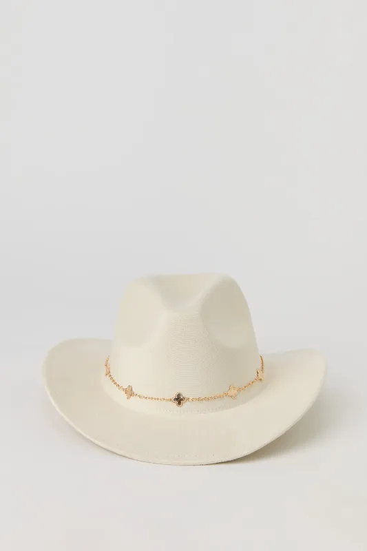 Charm Chain Cowboy Hat sold by Charlotte Russe