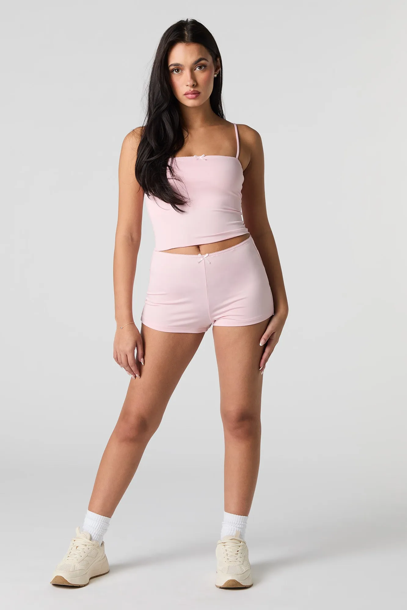 Contour Cropped Tank sold by Charlotte Russe product image thumbnail 3
