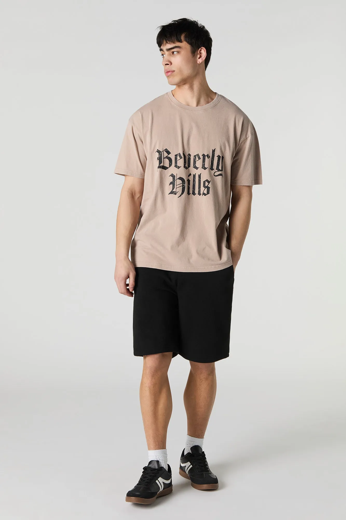 Beverly Hills Graphic Relaxed T-Shirt sold by Charlotte Russe product image thumbnail 3