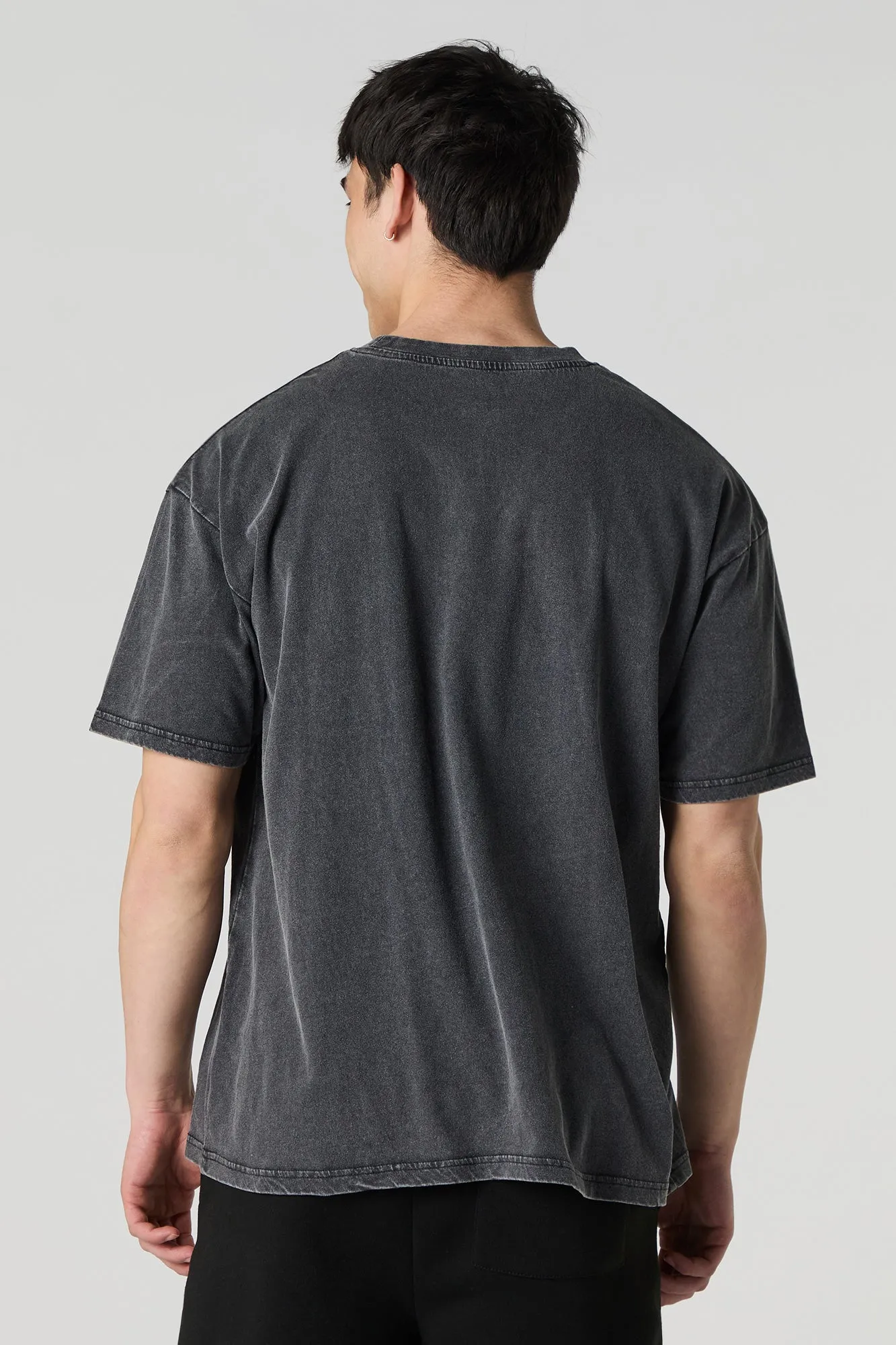 New York Graphic Washed Relaxed T-Shirt sold by Charlotte Russe product image thumbnail 2