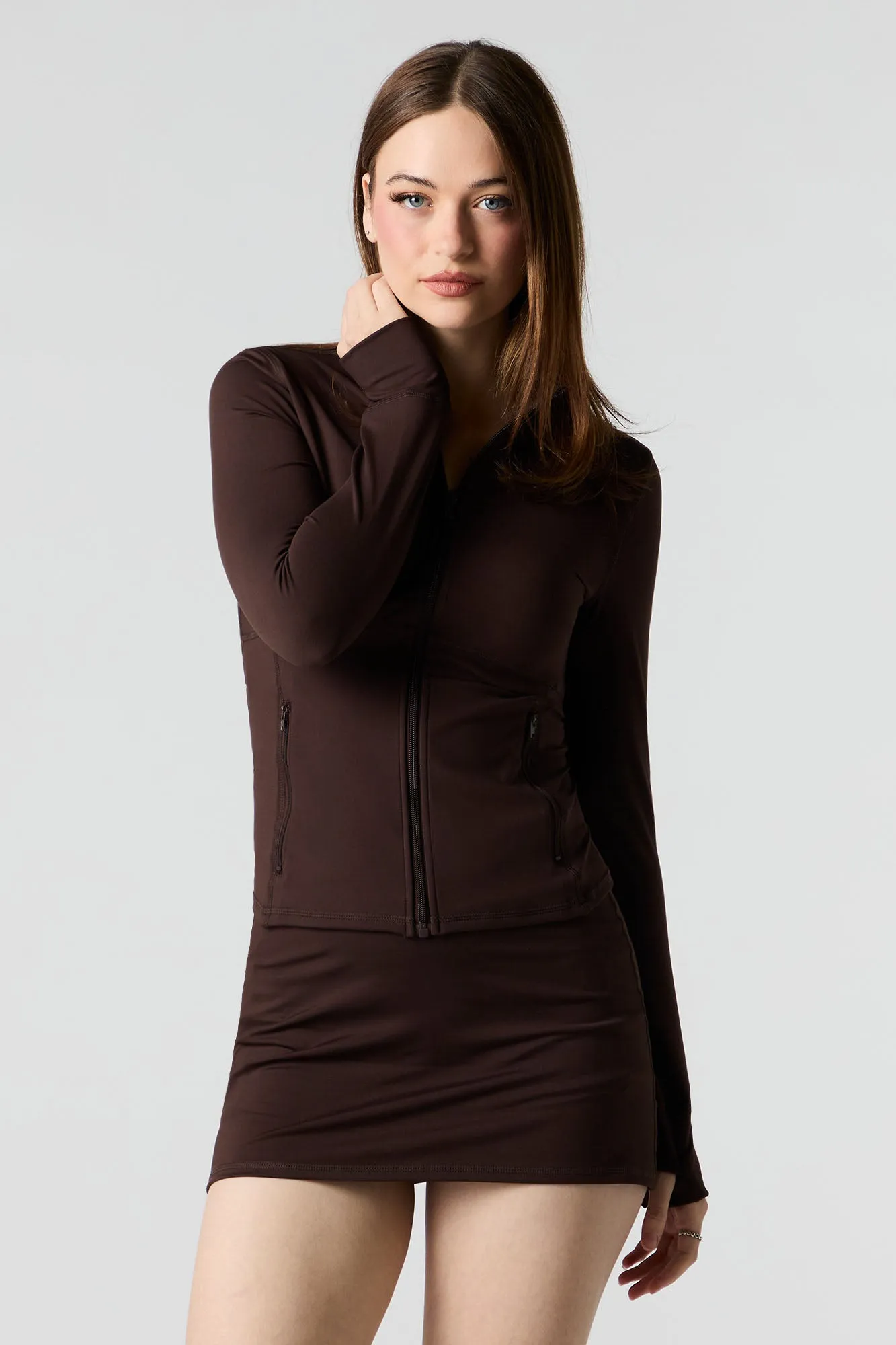 Active Side Pocket Skort sold by Charlotte Russe