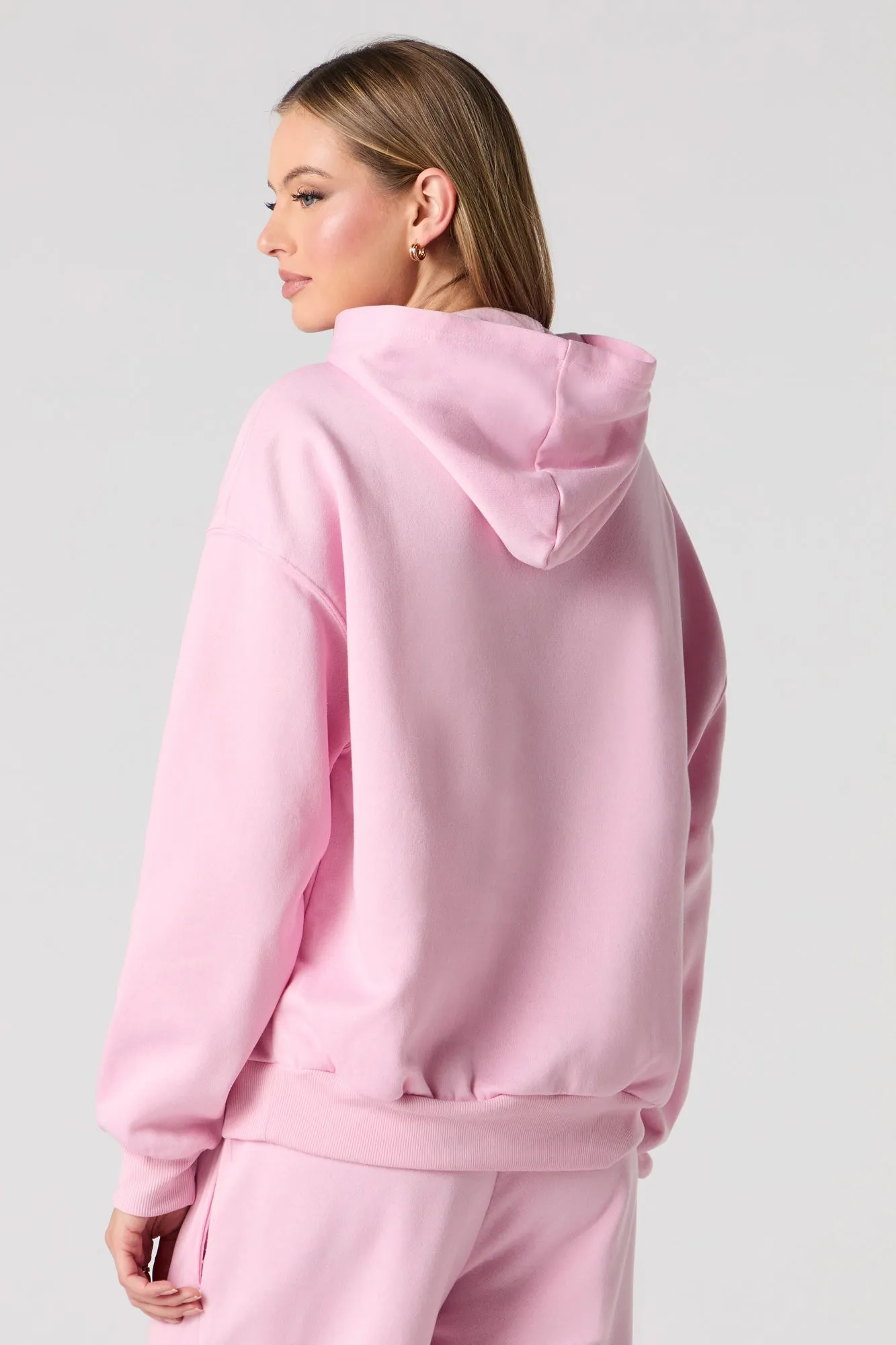 Stitch & Angel Graphic Fleece Hoodie sold by Charlotte Russe product image thumbnail 2