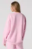 Stitch & Angel Embroidered Fleece Sweatshirt sold by Charlotte Russe