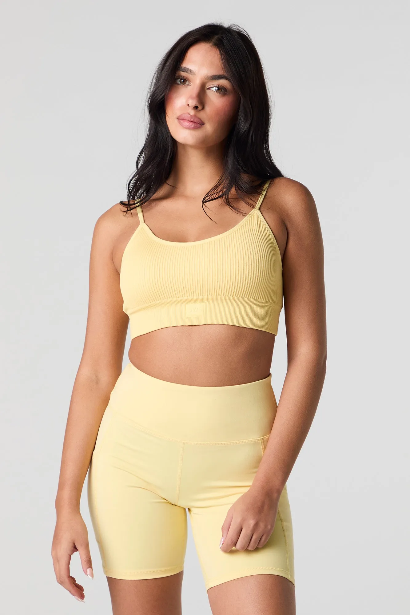 Active Side Pocket Biker Short sold by Charlotte Russe