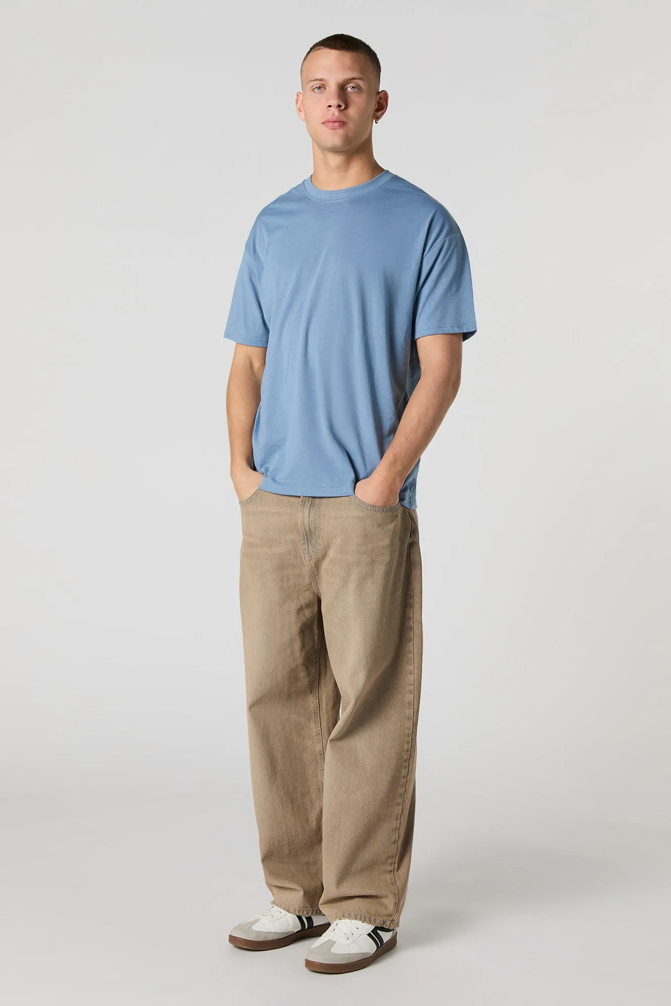 Classic Relaxed T-Shirt sold by Charlotte Russe product image thumbnail 3