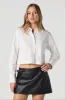 Faux Leather Belted Mini Skort sold by Charlotte Russe