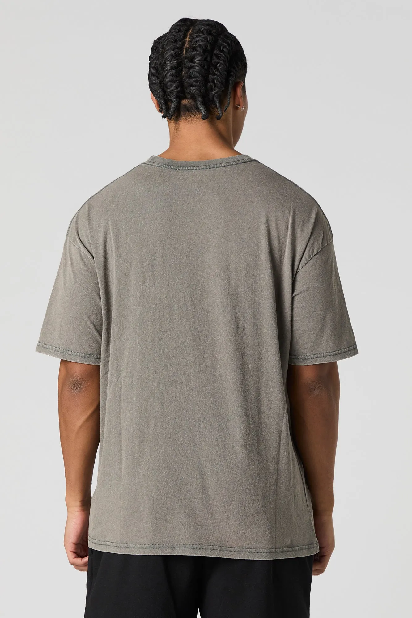 Malibu Beach Graphic Washed T-Shirt sold by Charlotte Russe product image thumbnail 3