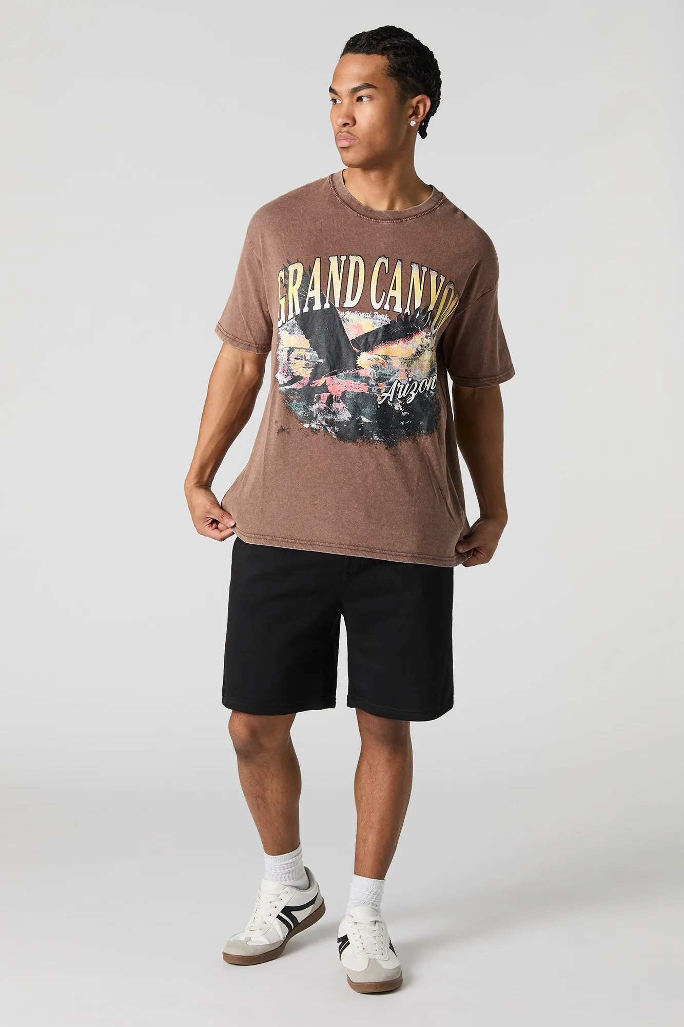 Grand Canyon Graphic Washed T-Shirt sold by Charlotte Russe product image thumbnail 2