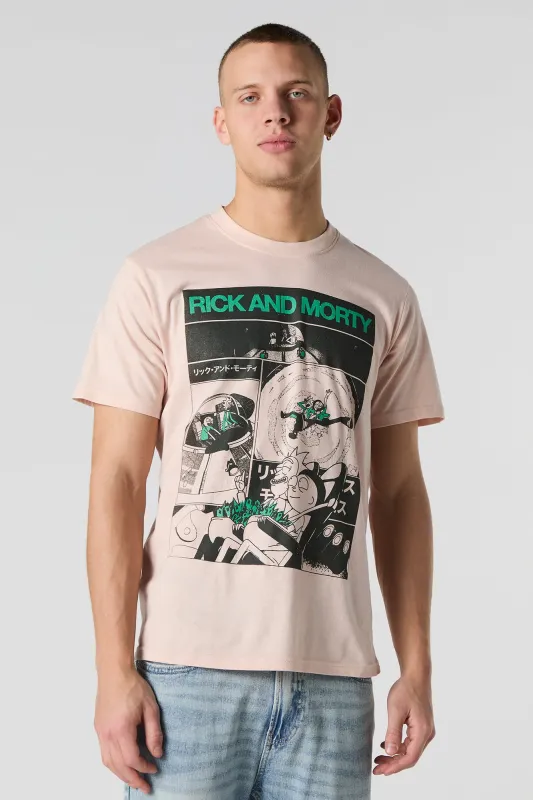 Rick and Morty Graphic T-Shirt sold by Charlotte Russe