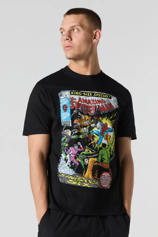 Spider-Man Comic Graphic T-Shirt sold by Charlotte Russe