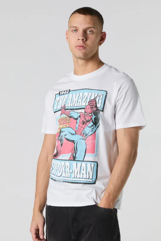 The Amazing Spider-Man Graphic T-Shirt sold by Charlotte Russe