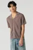 Pointelle Knit Button-Up Top sold by Charlotte Russe