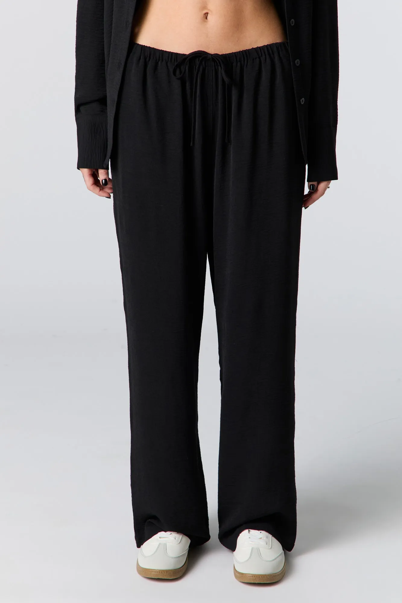 Flowy Drawstring Pant sold by Charlotte Russe product image thumbnail 5