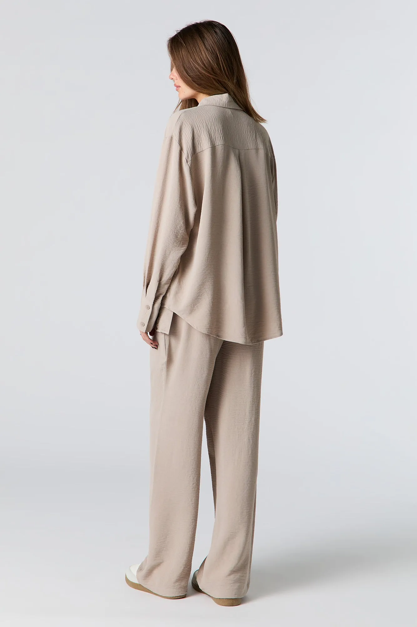 Flowy Drawstring Pant sold by Charlotte Russe product image thumbnail 3