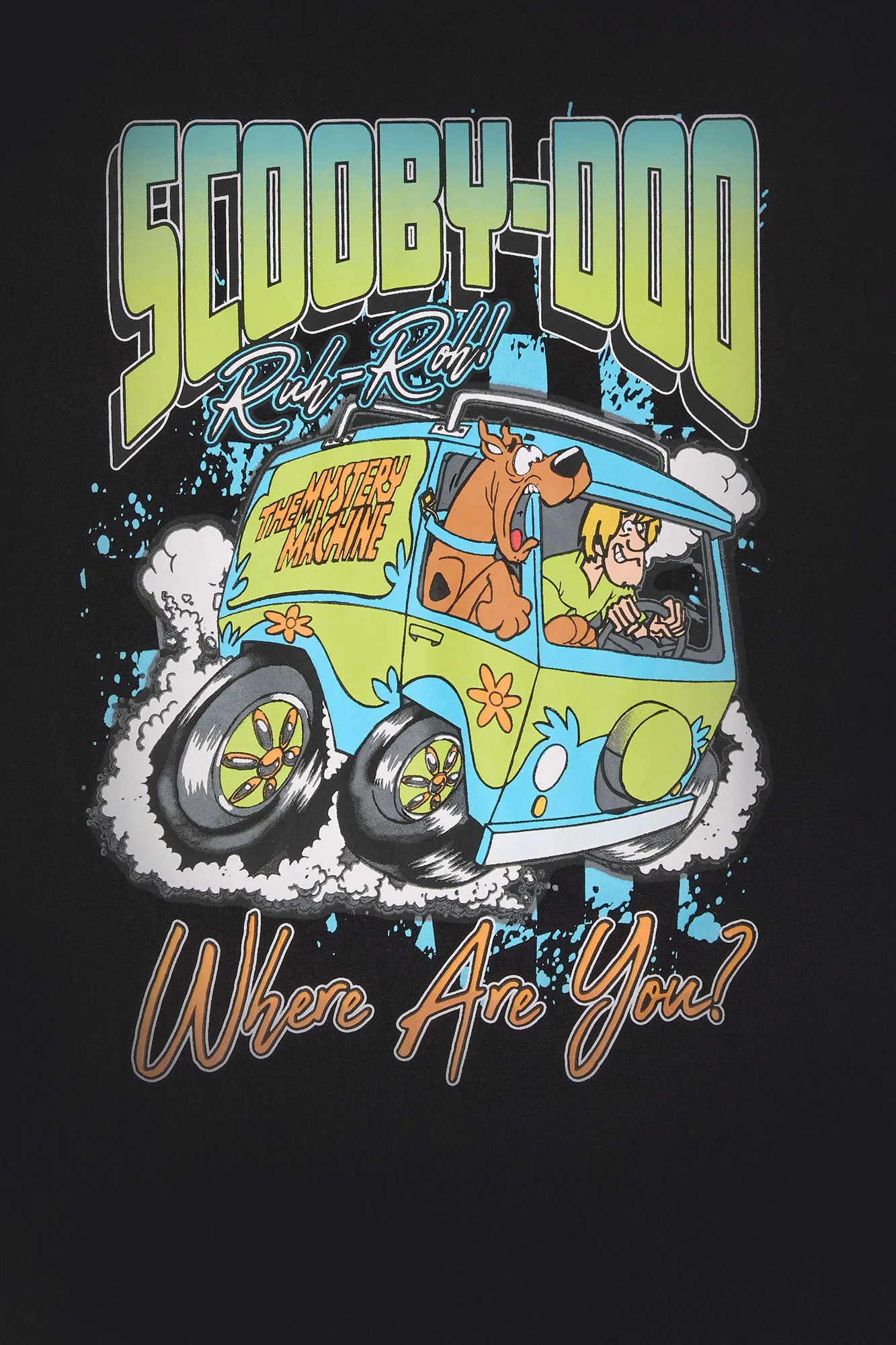 Scooby Doo Graphic Boyfriend T-Shirt sold by Charlotte Russe