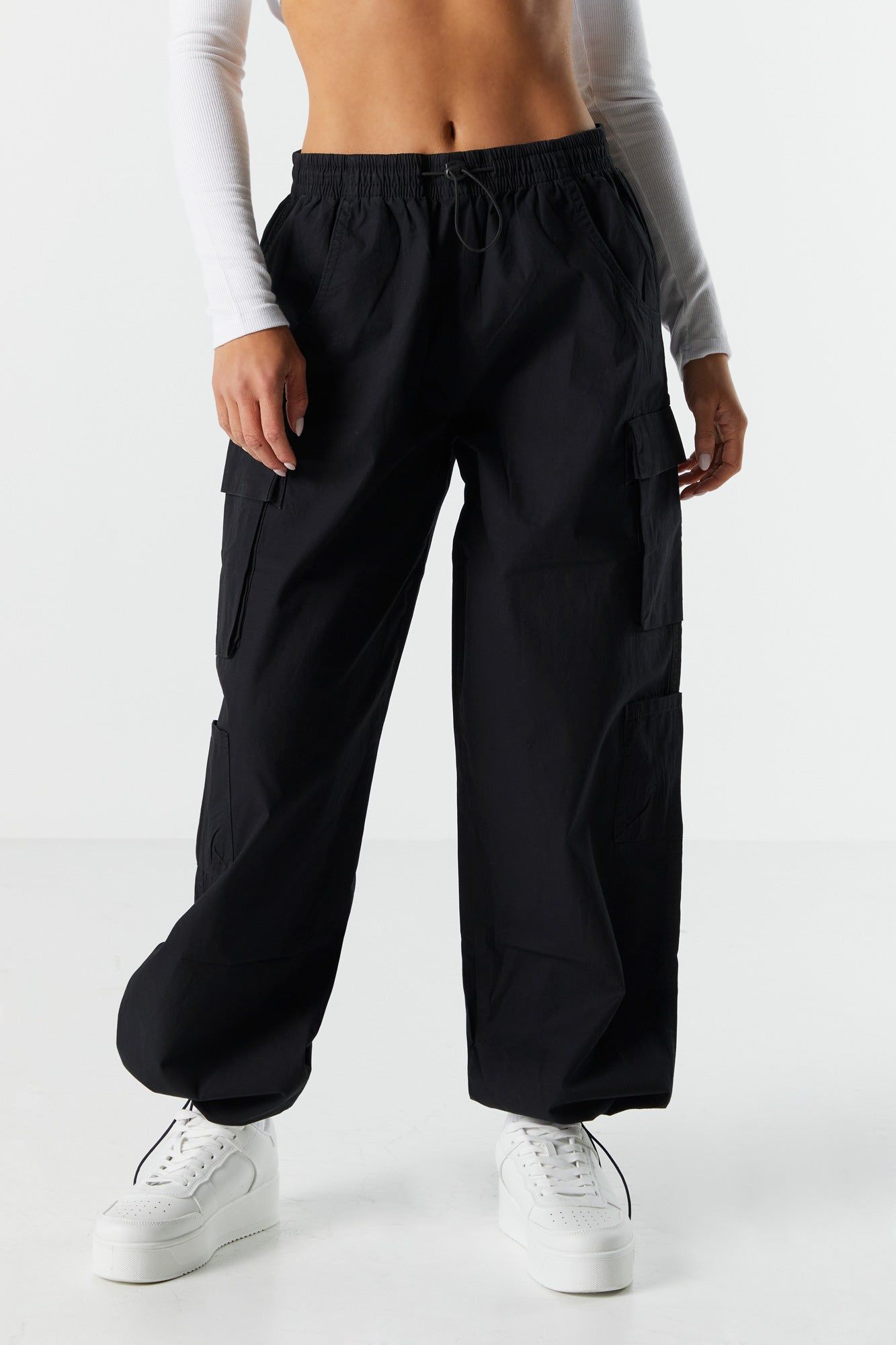 Bungee Cargo Parachute Pant sold by Charlotte Russe product image thumbnail 3