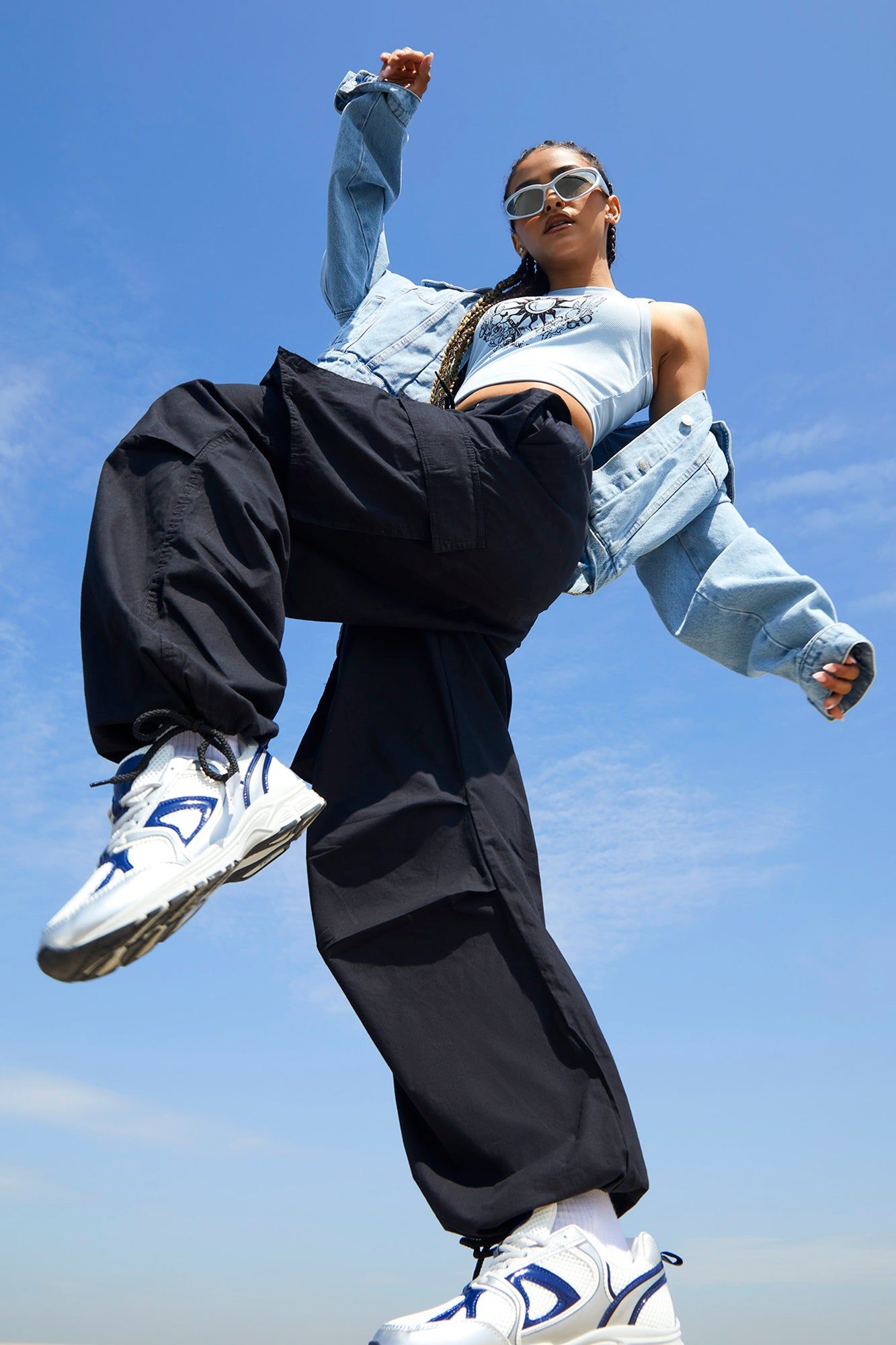 Bungee Cargo Parachute Pant sold by Charlotte Russe