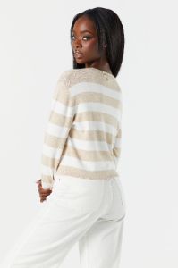 Wide Striped Skimmer Sweater sold by Charlotte Russe