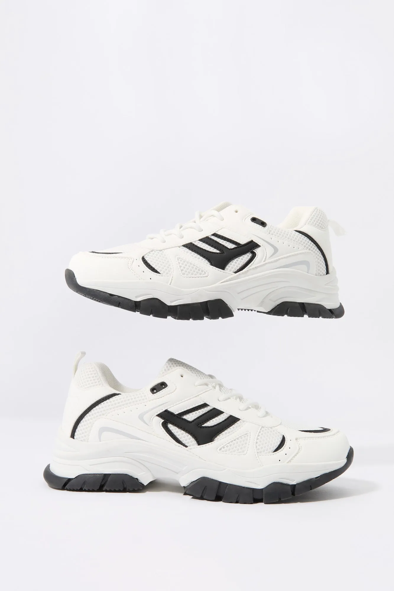 Colourblock Mesh Chunky Running Shoe sold by Charlotte Russe product image thumbnail 5