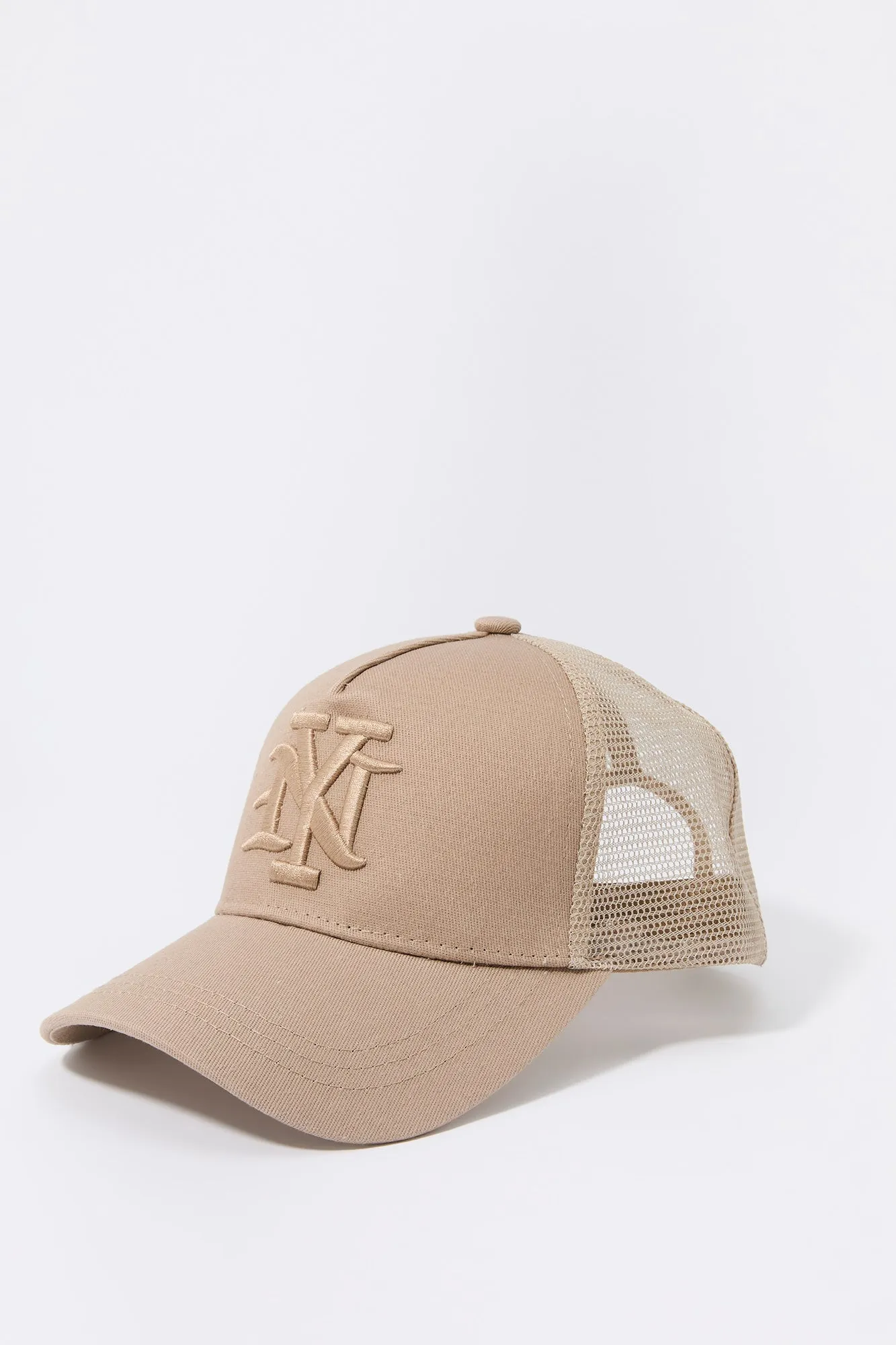 NY Embroidered Mesh Baseball Hat sold by Charlotte Russe product image thumbnail 2