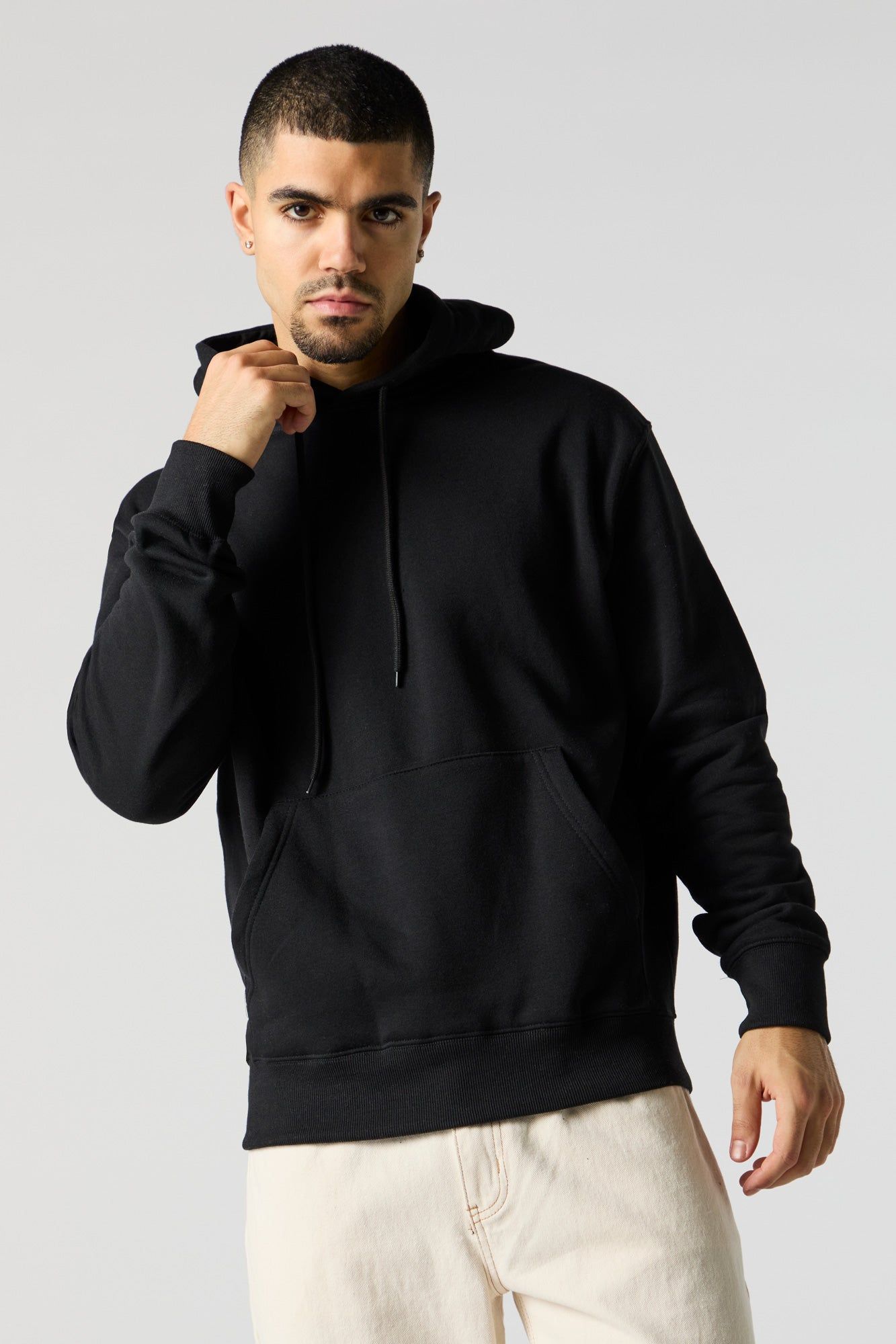 Everyday Fleece Hoodie sold by Charlotte Russe