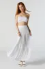 High Rise Tiered Maxi Skirt sold by Charlotte Russe