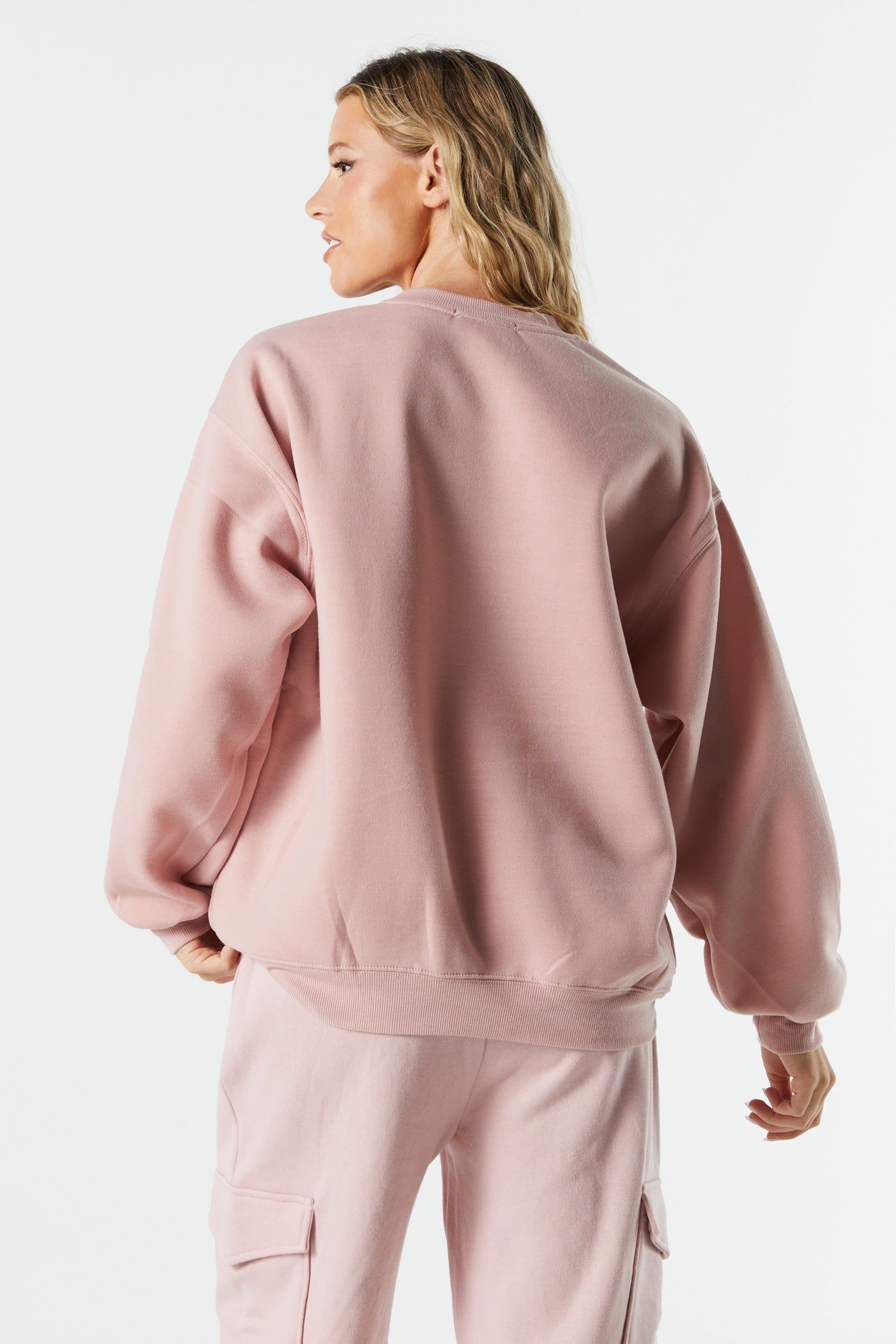 Los Angeles Embroidered Crewneck Sweatshirt sold by Charlotte Russe product image thumbnail 2