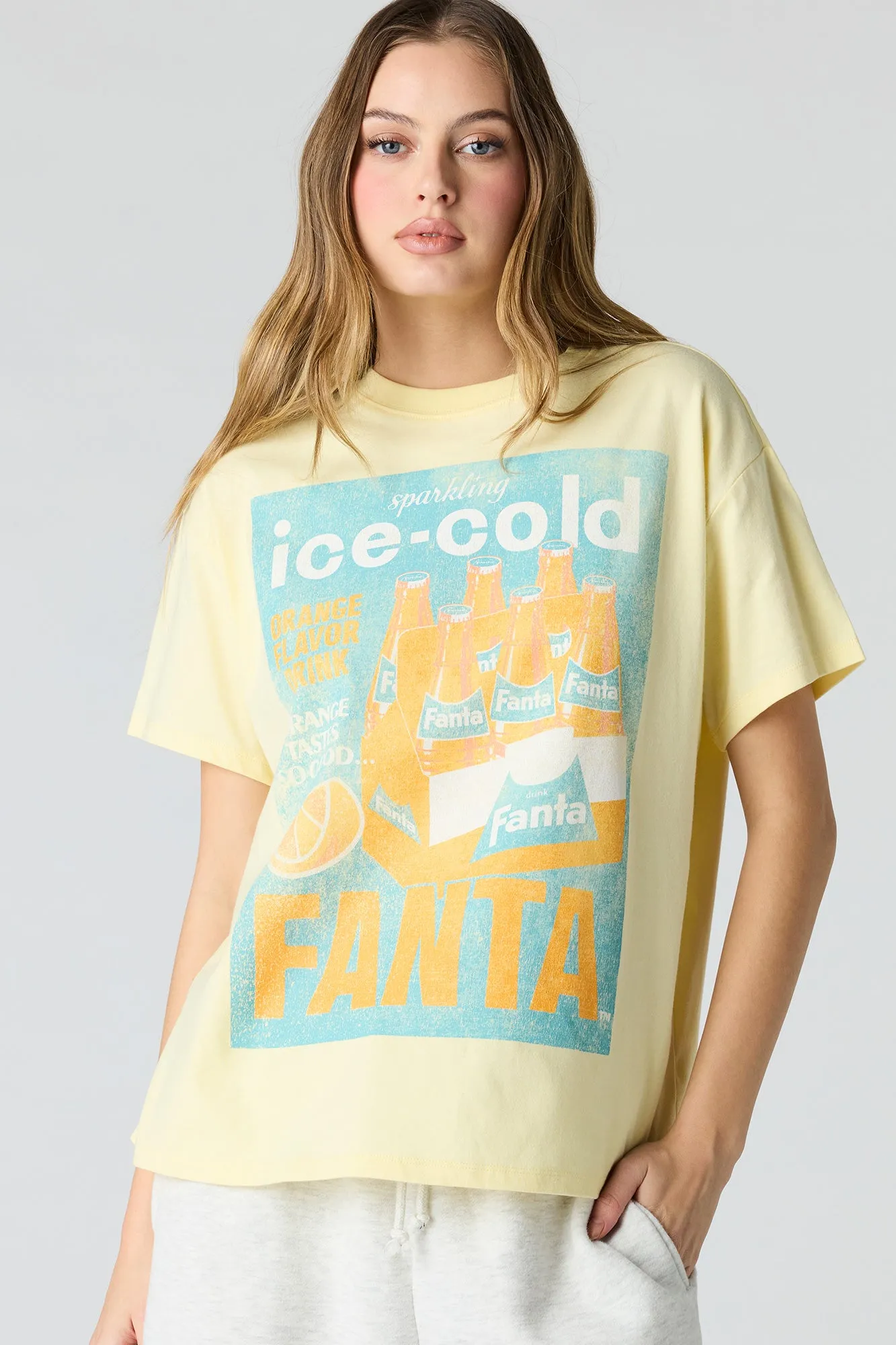 Coca-Cola Graphic Boyfriend T-Shirt sold by Charlotte Russe product image thumbnail 4