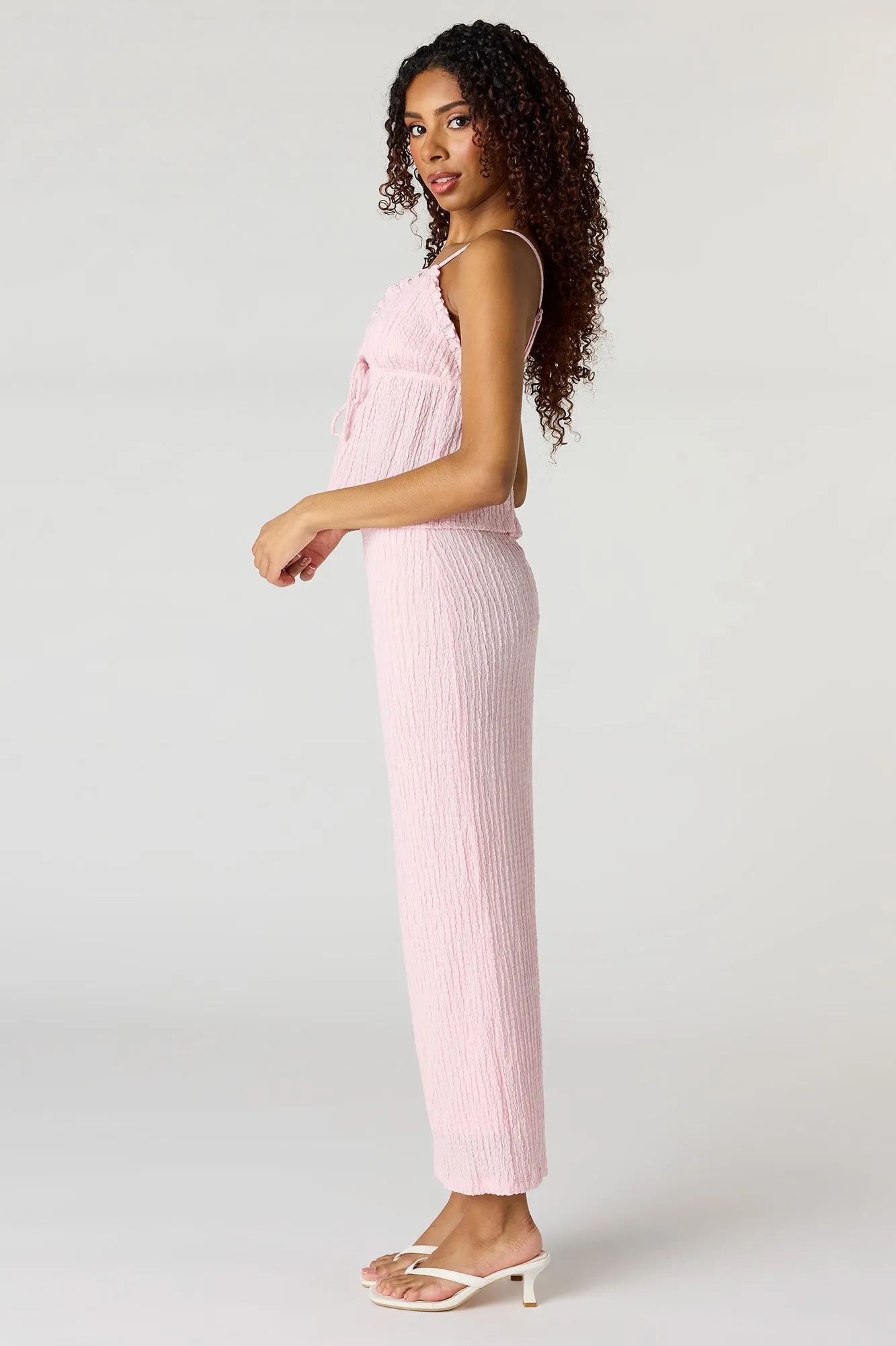 Textured Maxi Skirt sold by Charlotte Russe product image thumbnail 2