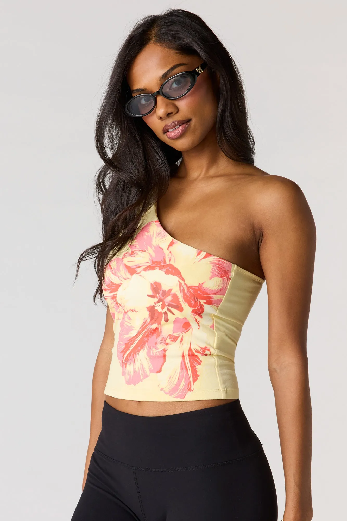 One Shoulder Tank sold by Charlotte Russe