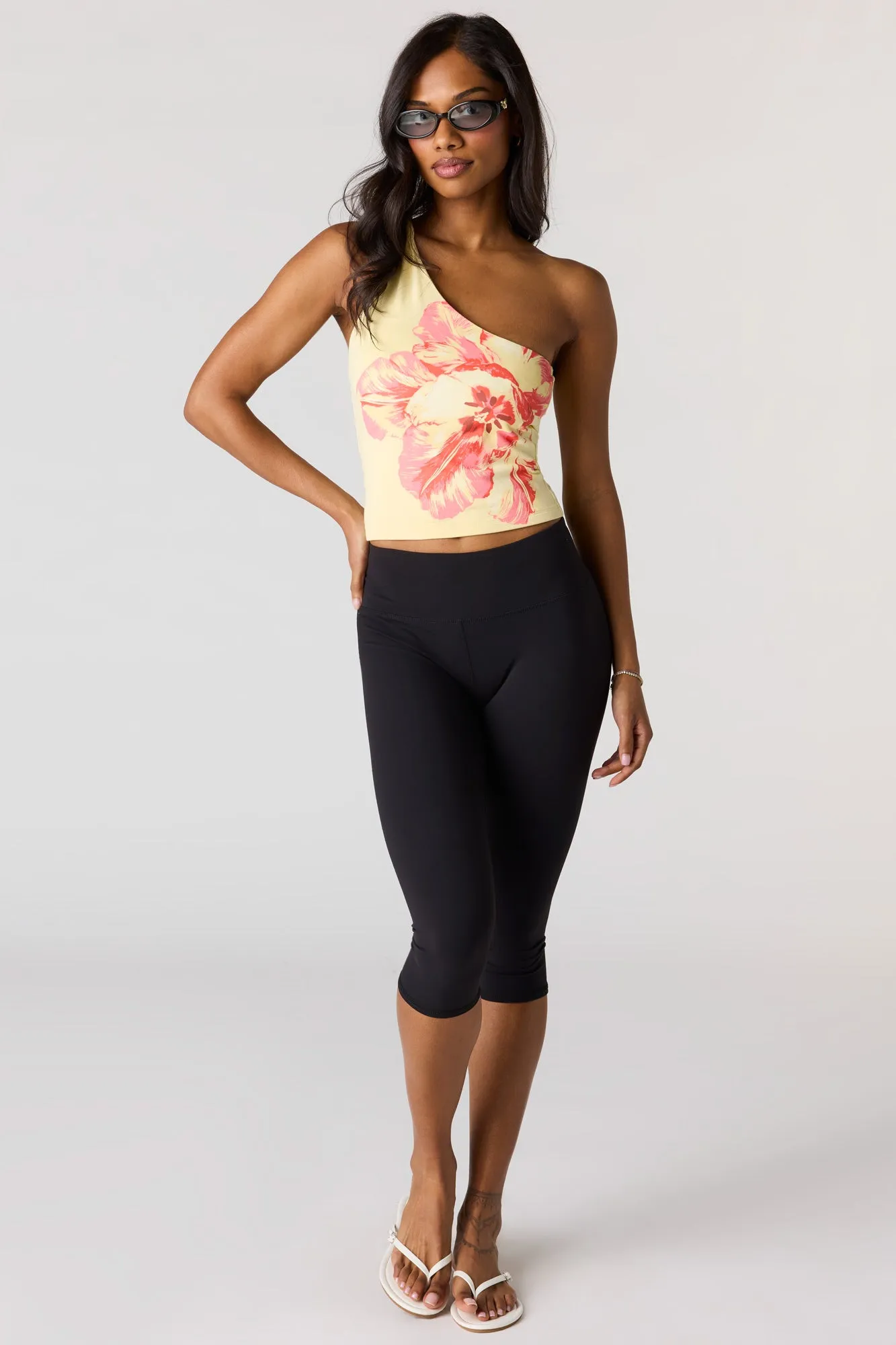 One Shoulder Tank sold by Charlotte Russe product image thumbnail 3