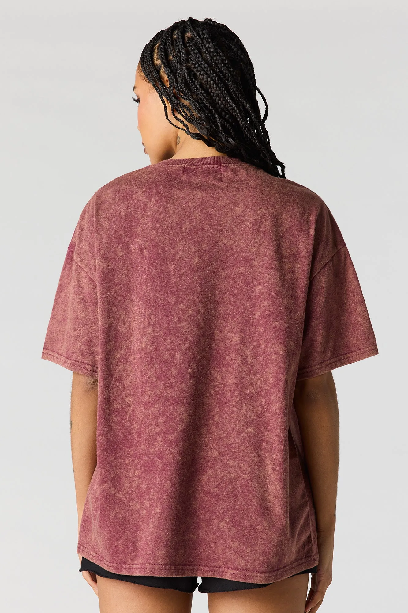 Oversized Coca-Cola Graphic Washed T-Shirt sold by Charlotte Russe product image thumbnail 2